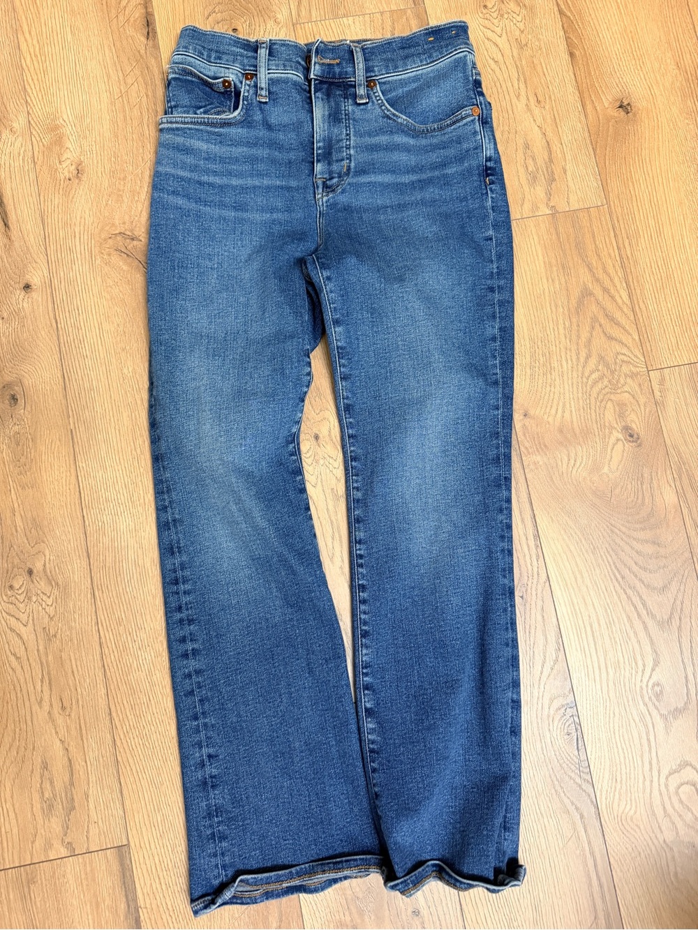 Madewell Indigo Denim High-Rise Jeans